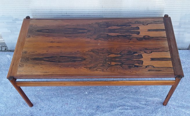 Scandinavian Rosewood Coffee Table from Dokka Mobler, 1970s-HOI-1235741