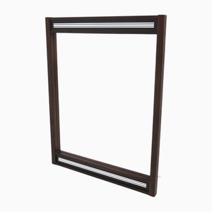 Scandinavian Rosewood Mirror from Fröseke, Sweden, 1960s-GEK-1822937