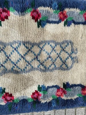 Scandinavian Rya Rug, 1960s-YMM-1788164