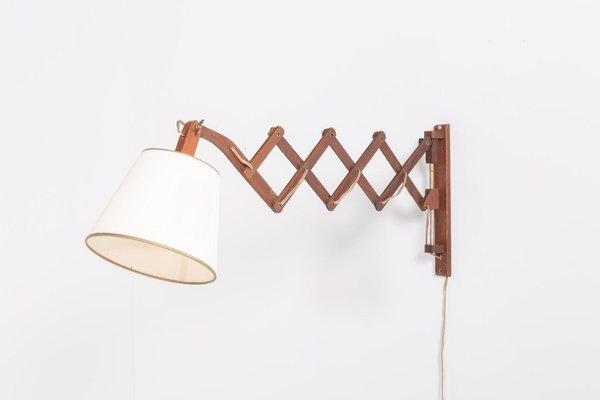 Scandinavian Scissors Wall Lamp, 1960s-KMC-2022241