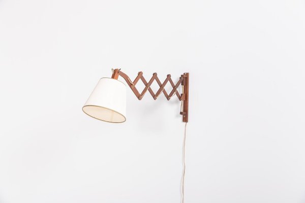 Scandinavian Scissors Wall Lamp, 1960s-KMC-2022241