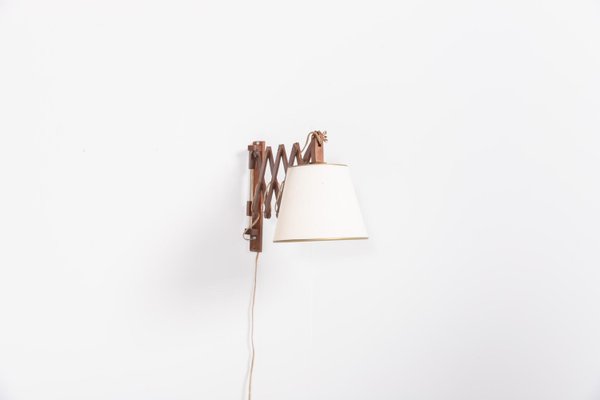 Scandinavian Scissors Wall Lamp, 1960s-KMC-2022241