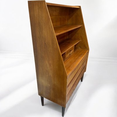 Scandinavian Secretaire in Teak, 1960s-AVC-2043432