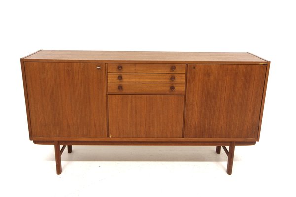 Scandinavian Sideboard in Teak, Sweden, 1960s-GEK-1764739