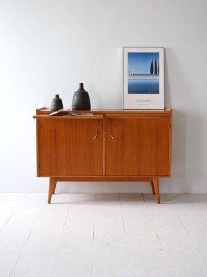 Scandinavian Sideboard with Removable Shelves, 1960s-QWP-2035442