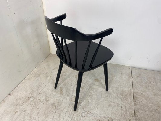 Scandinavian Smaland Spindle Back Chair by Yngve Ekström for Stolab, 1960s-DE-1078930