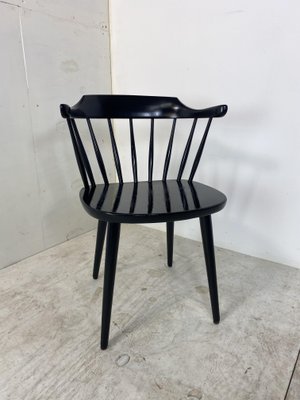 Scandinavian Smaland Spindle Back Chair by Yngve Ekström for Stolab, 1960s-DE-1078930