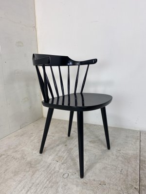 Scandinavian Smaland Spindle Back Chair by Yngve Ekström for Stolab, 1960s-DE-1078930