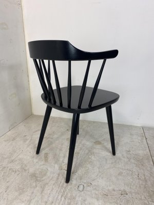 Scandinavian Smaland Spindle Back Chair by Yngve Ekström for Stolab, 1960s-DE-1078930