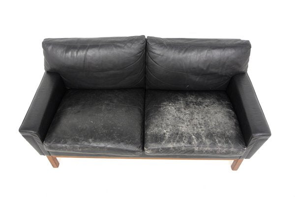 Scandinavian Sofa Model Åland in Leather from Ikea, Sweden, 1960s-GEK-1777101