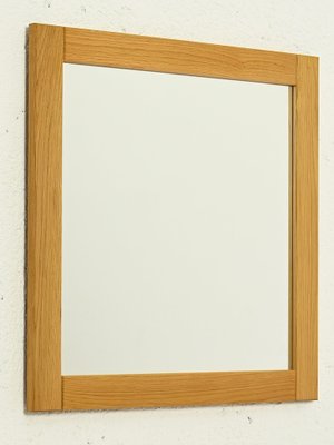 Scandinavian Square Mirror, 1960s-QWP-1797472