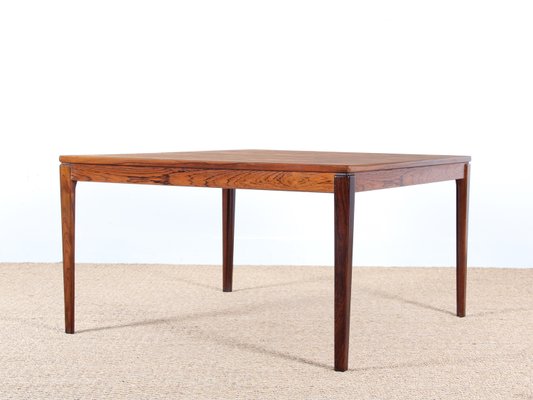 Scandinavian Square Teak Coffee Table, 1960s-PI-2022751