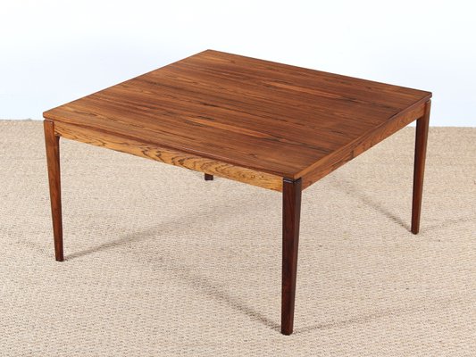 Scandinavian Square Teak Coffee Table, 1960s-PI-2022751