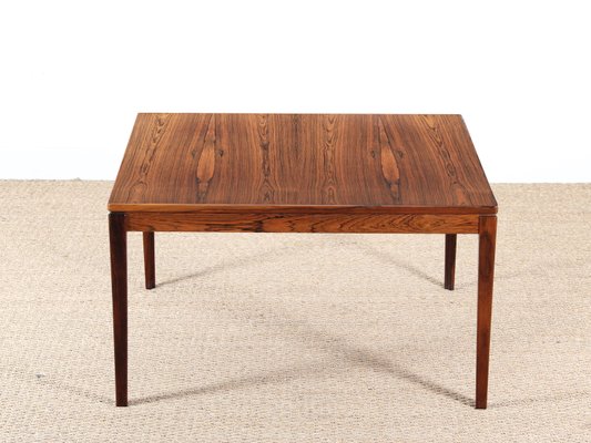 Scandinavian Square Teak Coffee Table, 1960s-PI-2022751