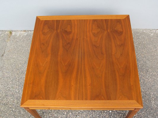 Scandinavian Square Teak Coffee Table, 1960s-YDZ-1372176