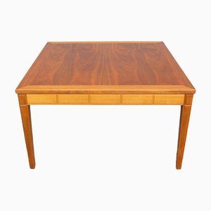 Scandinavian Square Teak Coffee Table, 1960s-YDZ-1372176