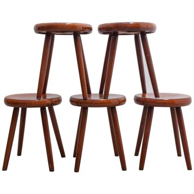 Scandinavian Stool, 1950s-KL-620393