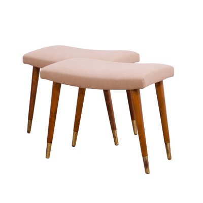 Scandinavian Stools by Blasting and Sedláček, Czechoslovakia, 1960s, Set of 2-HXT-1725510