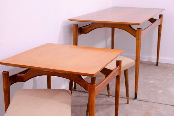 Scandinavian Stools by Blasting and Sedláček, Czechoslovakia, 1960s, Set of 2-HXT-1725510