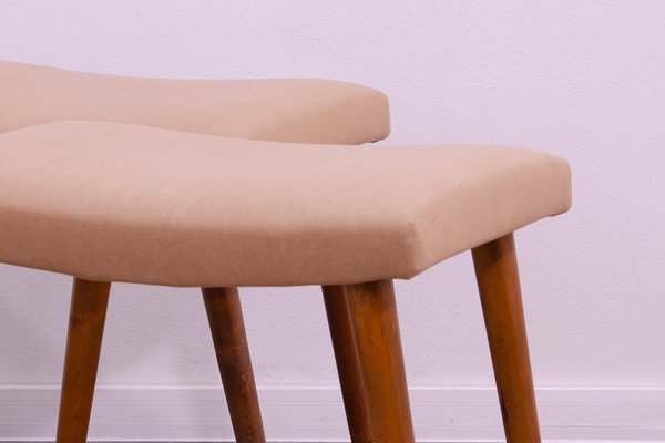 Scandinavian Stools by Blasting and Sedláček, Czechoslovakia, 1960s, Set of 2-HXT-1725510