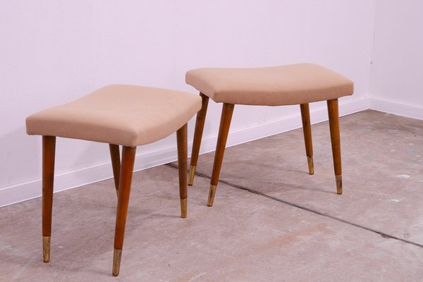 Scandinavian Stools by Blasting and Sedláček, Czechoslovakia, 1960s, Set of 2-HXT-1725510