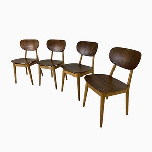 Scandinavian Style Teak Dining Chairs by Cees Braakman for Pastoe, 1950s, Set of 4-DE-828550