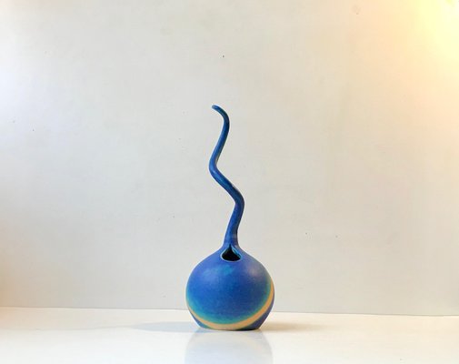 Scandinavian Surreal Ceramic Sculpture or Vase, 1970s-LCR-906486