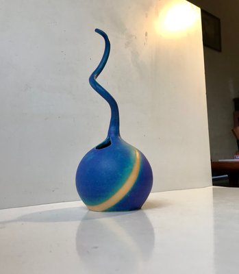 Scandinavian Surreal Ceramic Sculpture or Vase, 1970s-LCR-906486