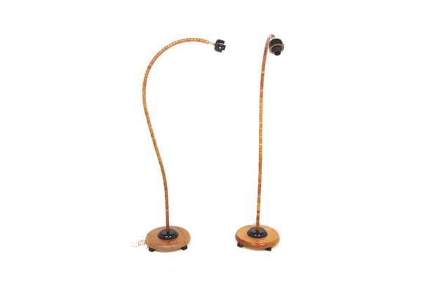 Scandinavian Svanhals Floor Lamps, Markslöjd, Sweden, 1980s, Set of 2-GEK-2043258