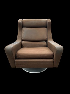 Scandinavian Swivel Armchair, 1970s-AVC-2028050