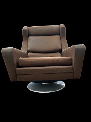 Scandinavian Swivel Armchair, 1970s-AVC-2028050