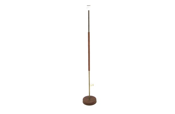 Scandinavian Teak and Metal Floor Lamp, 1960-GEK-1780561