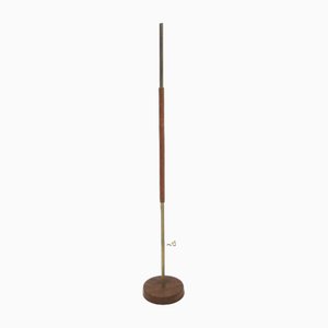 Scandinavian Teak and Metal Floor Lamp, 1960-GEK-1780561