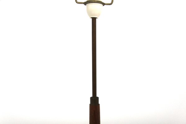 Scandinavian Teak and Metal Floor Lamp, Sweden, 1960s-GEK-1746175