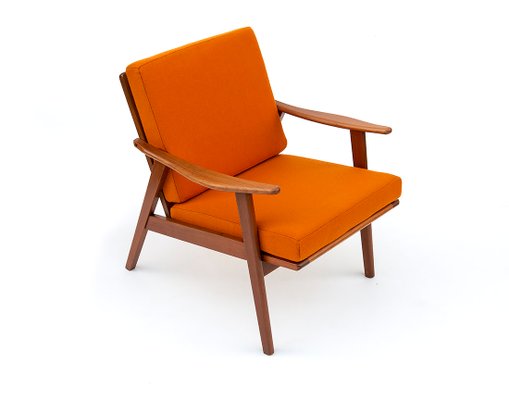 Scandinavian Teak Armchair, 1960s-URD-1162268