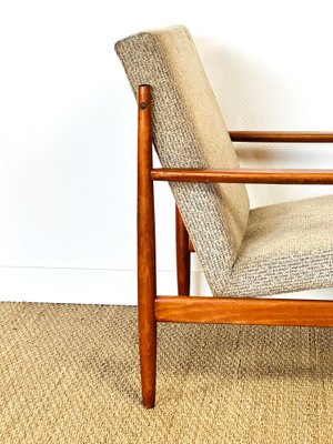 Scandinavian Teak Armchair, 1960s-PLK-2020054