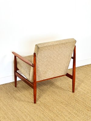 Scandinavian Teak Armchair, 1960s-PLK-2020054