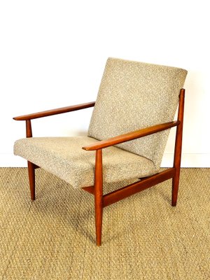 Scandinavian Teak Armchair, 1960s-PLK-2020054