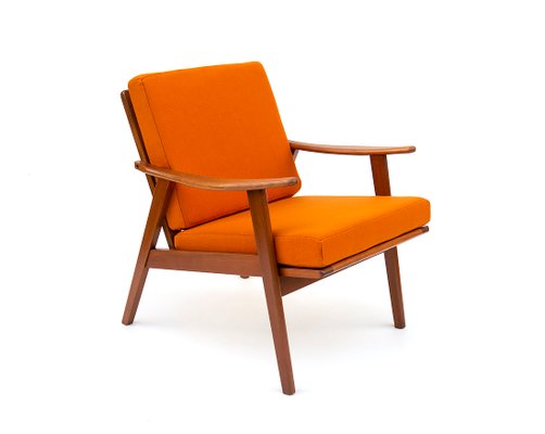 Scandinavian Teak Armchair, 1960s-URD-1162268