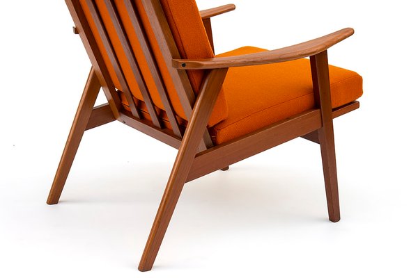 Scandinavian Teak Armchair, 1960s-URD-1162268