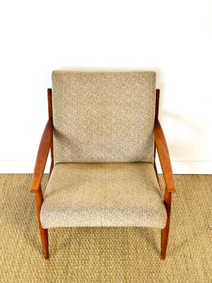 Scandinavian Teak Armchair, 1960s-PLK-2020054