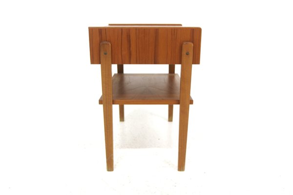 Scandinavian Teak Bedside Table, Sweden, 1960s-GEK-2022918