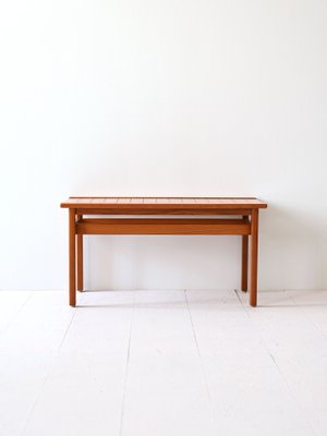 Scandinavian Teak Bench, 1960s-QWP-2034938