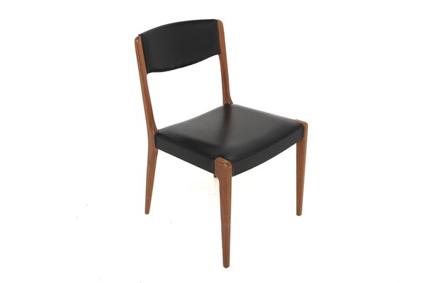 Scandinavian Teak Chair, Sweden, 1960s-GEK-1735445