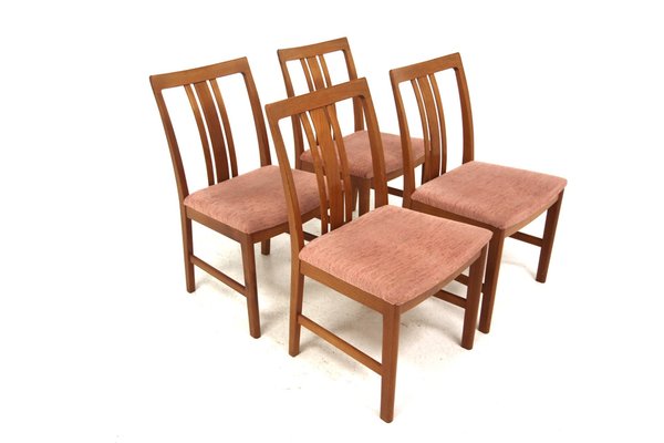 Scandinavian Teak Chairs, 1960, Set of 4-GEK-1743021