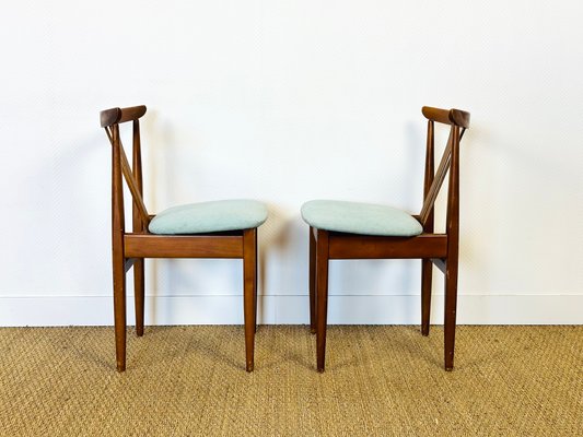 Scandinavian Teak Chairs, 1960s, Set of 2-PLK-2017557