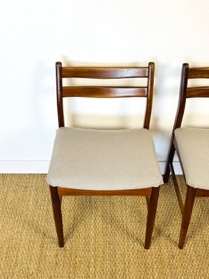 Scandinavian Teak Chairs, 1960s, Set of 4-PLK-2017512