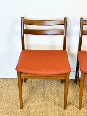 Scandinavian Teak Chairs, 1960s, Set of 4-PLK-2017505