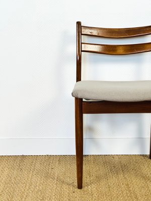 Scandinavian Teak Chairs, 1960s, Set of 4-PLK-2017512