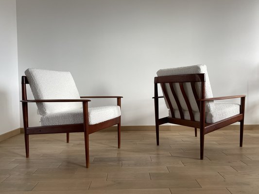 Scandinavian Teak Chairs by Greek Jalk, 1960s, Set of 2-OTV-1094702